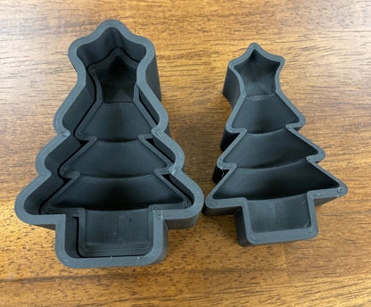 Christmas tree 3d printed bath bomb mold